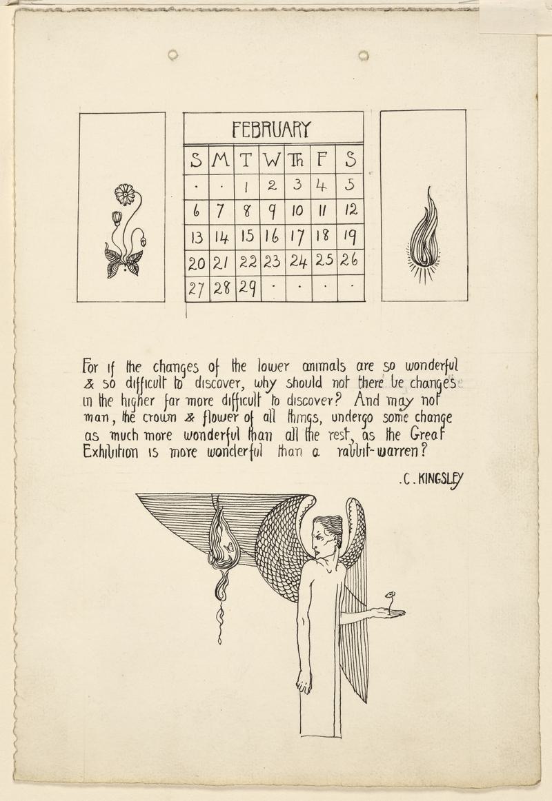 Calendar for February 1916