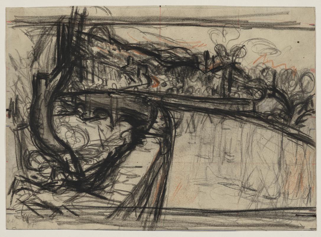 Study for &#039;Down from Bethesda Quarry&#039;