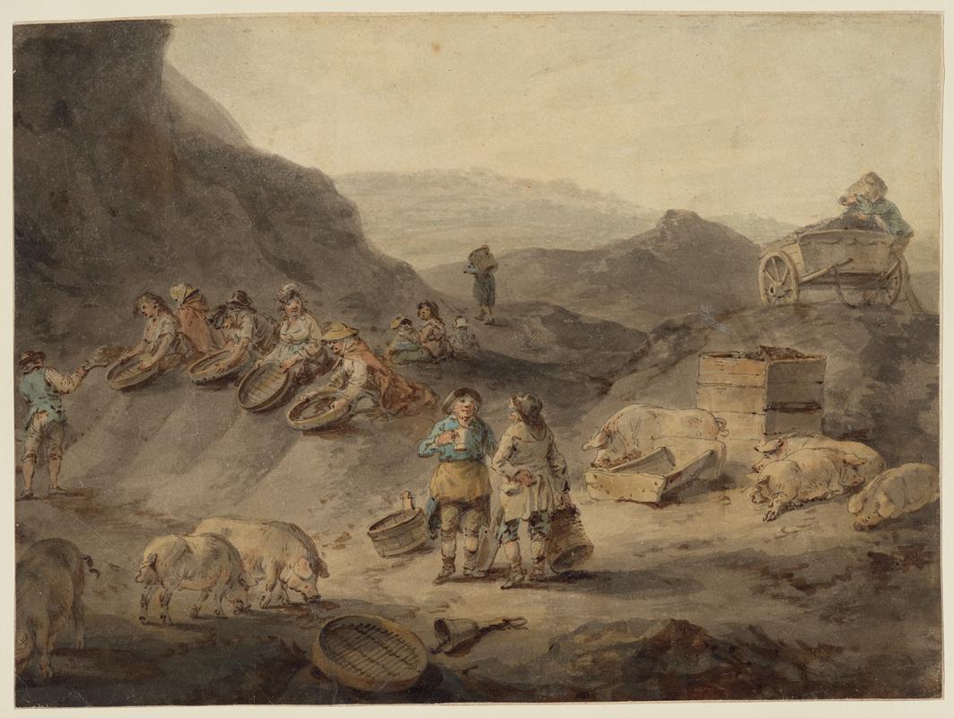 Landscape with Peasants Working