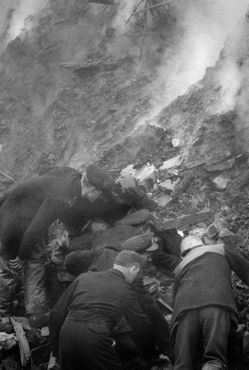 GB. WALES. Aberfan, The Aberfan disaster was a catastrophic collapse of a colliery spoil in the Welsh village of Aberfan, on 21st October 1966, killing 116 children and 28 adults. It was caused by a build-up of water in the accumulated rock and shale, which suddenly started to slide downhill in the form of slurry. 1966.