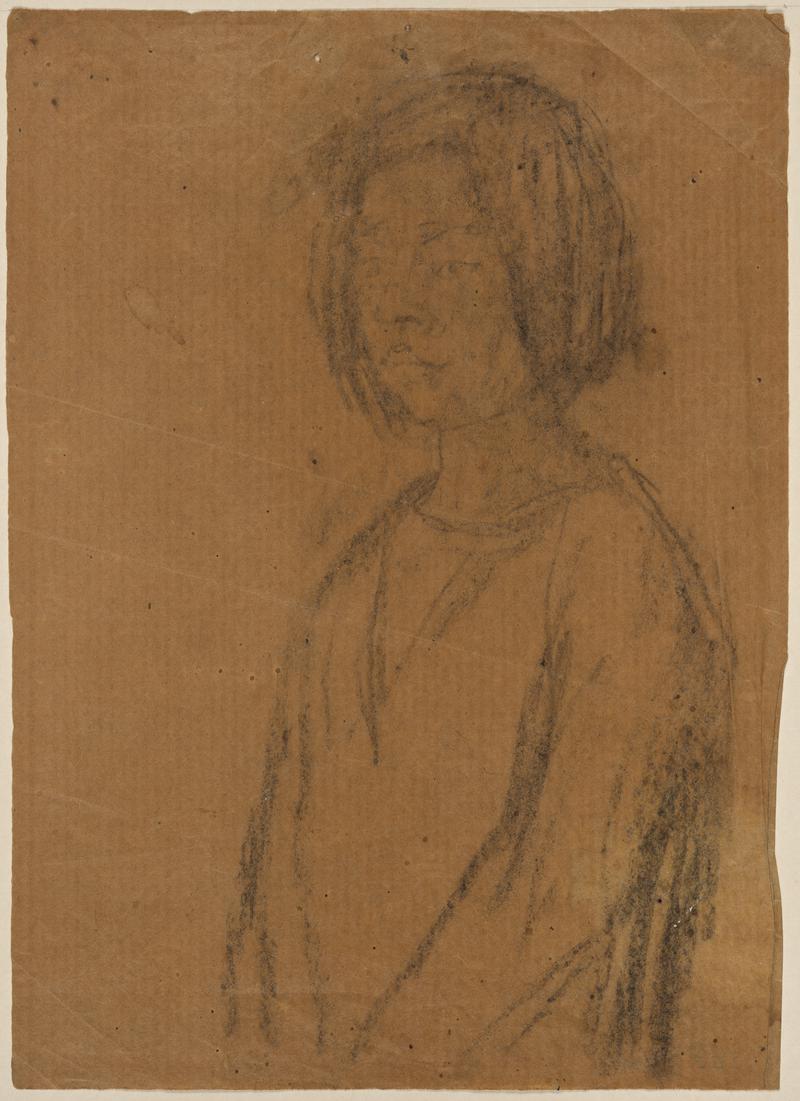 Study of a Breton girl