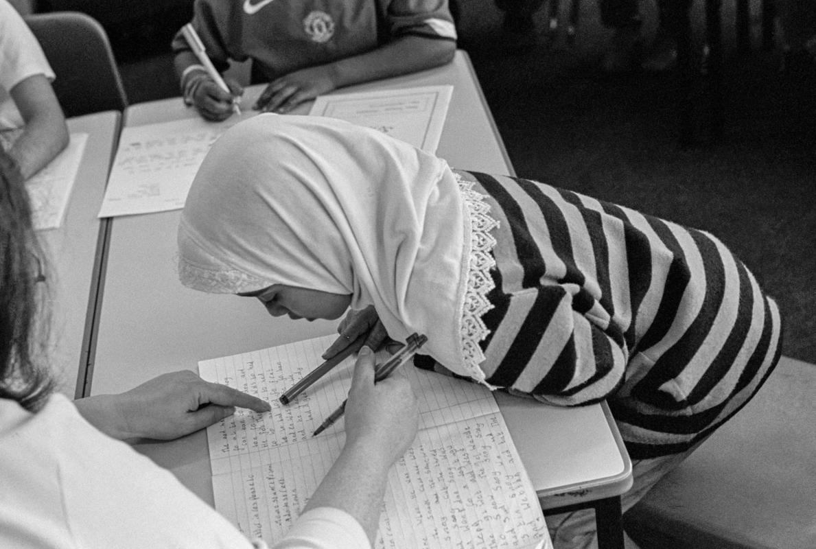 GB. WALES. Cardiff. Mount Stuart Primary school Butetown. 2005.