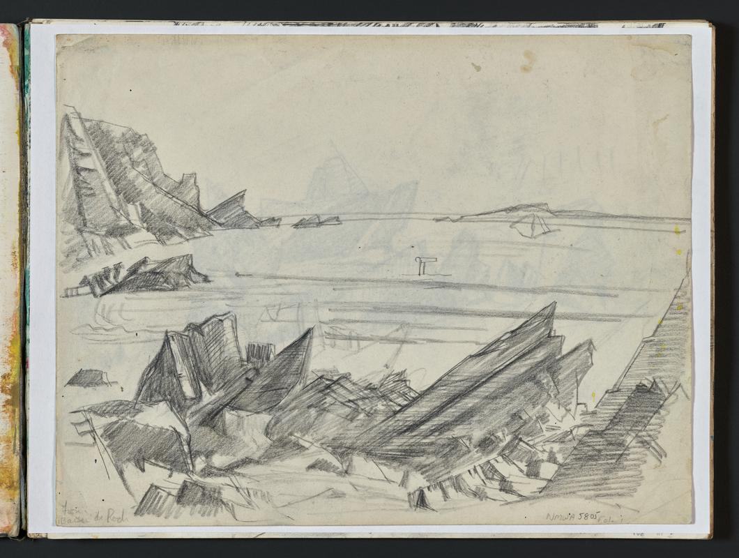 Sketchbook: Albion Bay, Gateholm, Martin's Haven, Kestrel Bay & Te Deum, Preseli Hills