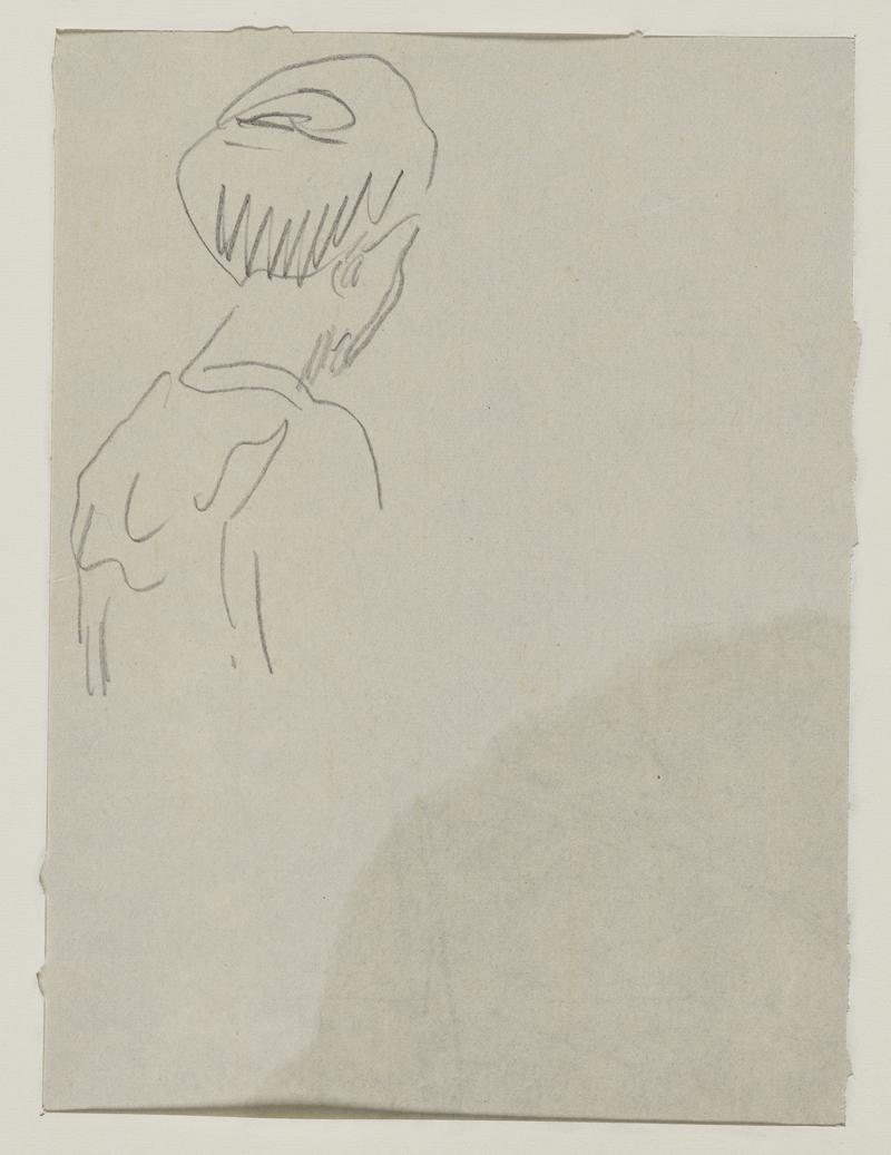Seated woman playing violin