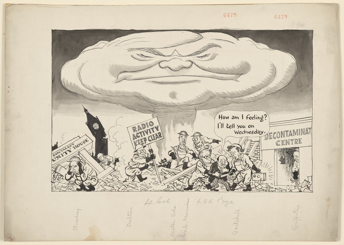 Aneurin Bevan (1897-1960) as a Nuclear Mushroom