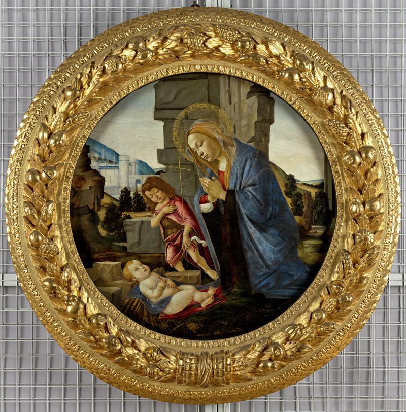 Virgin adoring the Child with the young St John the Baptist