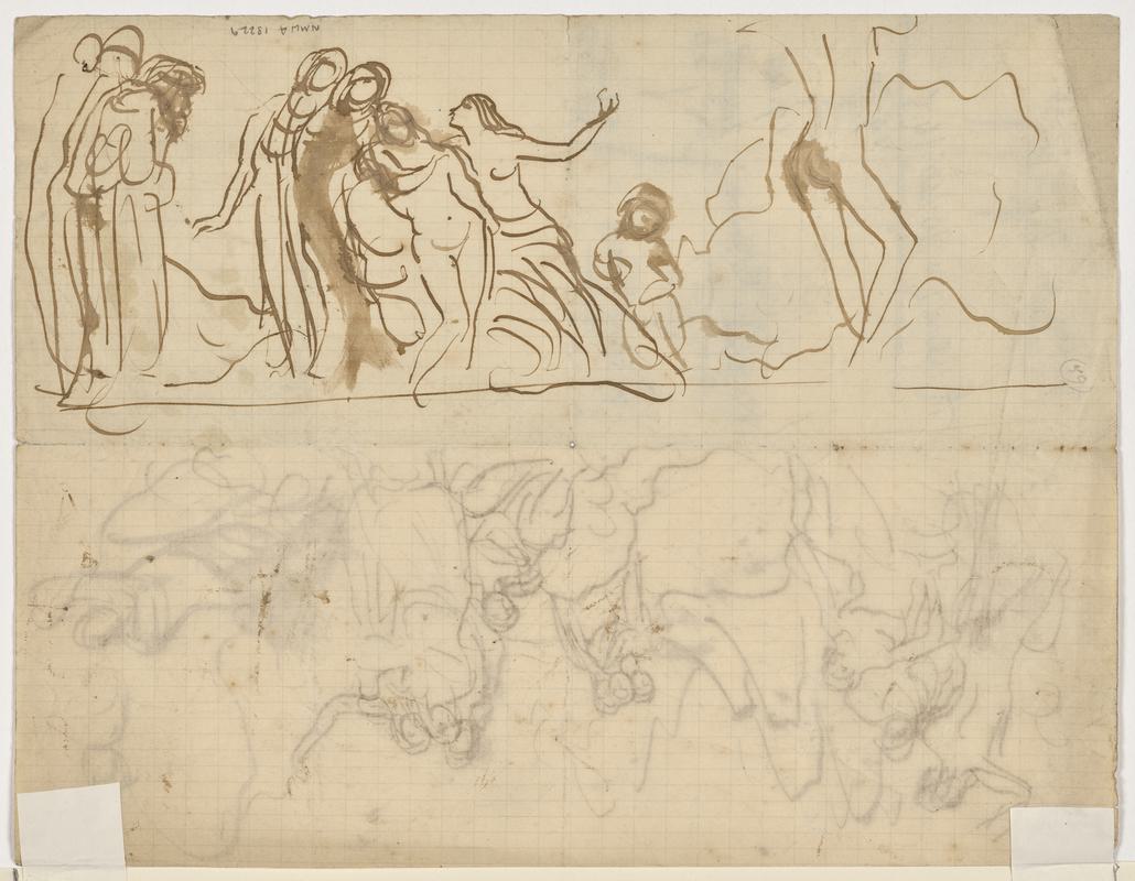 Figures in a Mountainous Landscape
