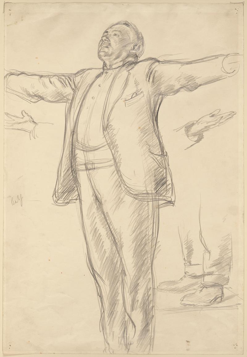 Study for &#039;The Communist&#039;