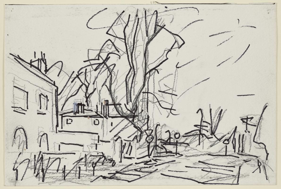 Study for &#039;Park Village East, Winter&#039;