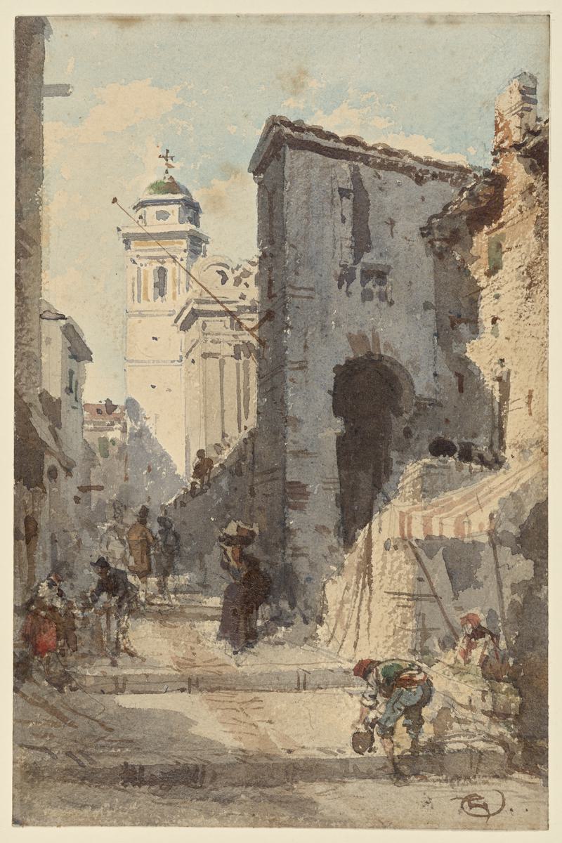 Italian Street Scene