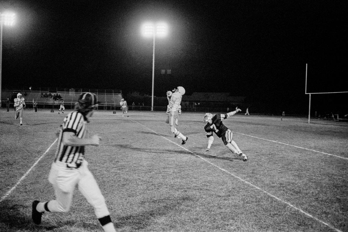 USA. ARIZONA. Tempe. Marcos de Niza High School. Football match. 1979.