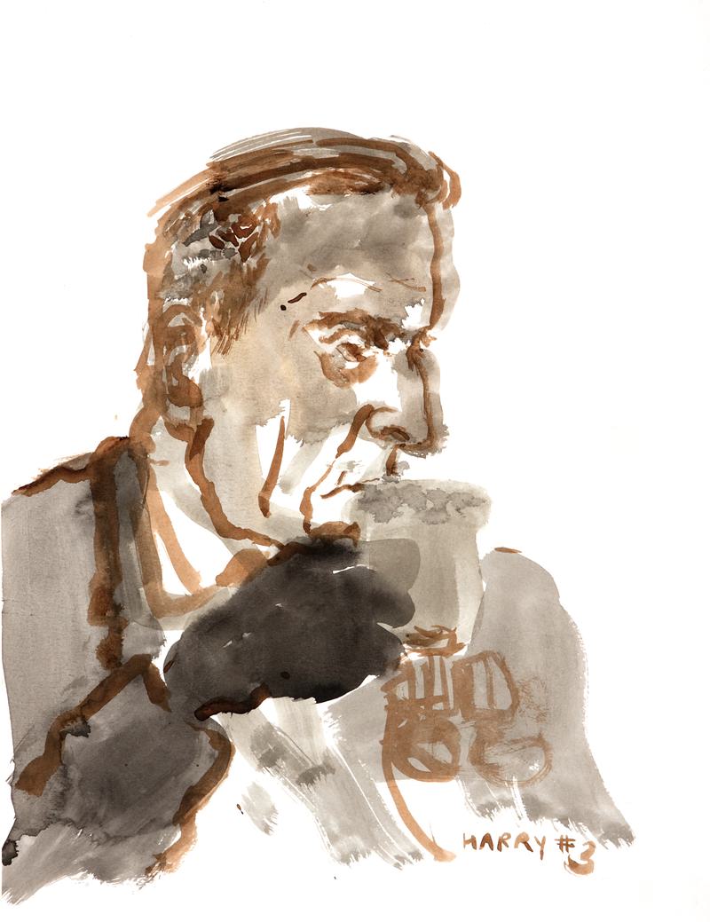 The Last Tommy - Study for Harry Patch