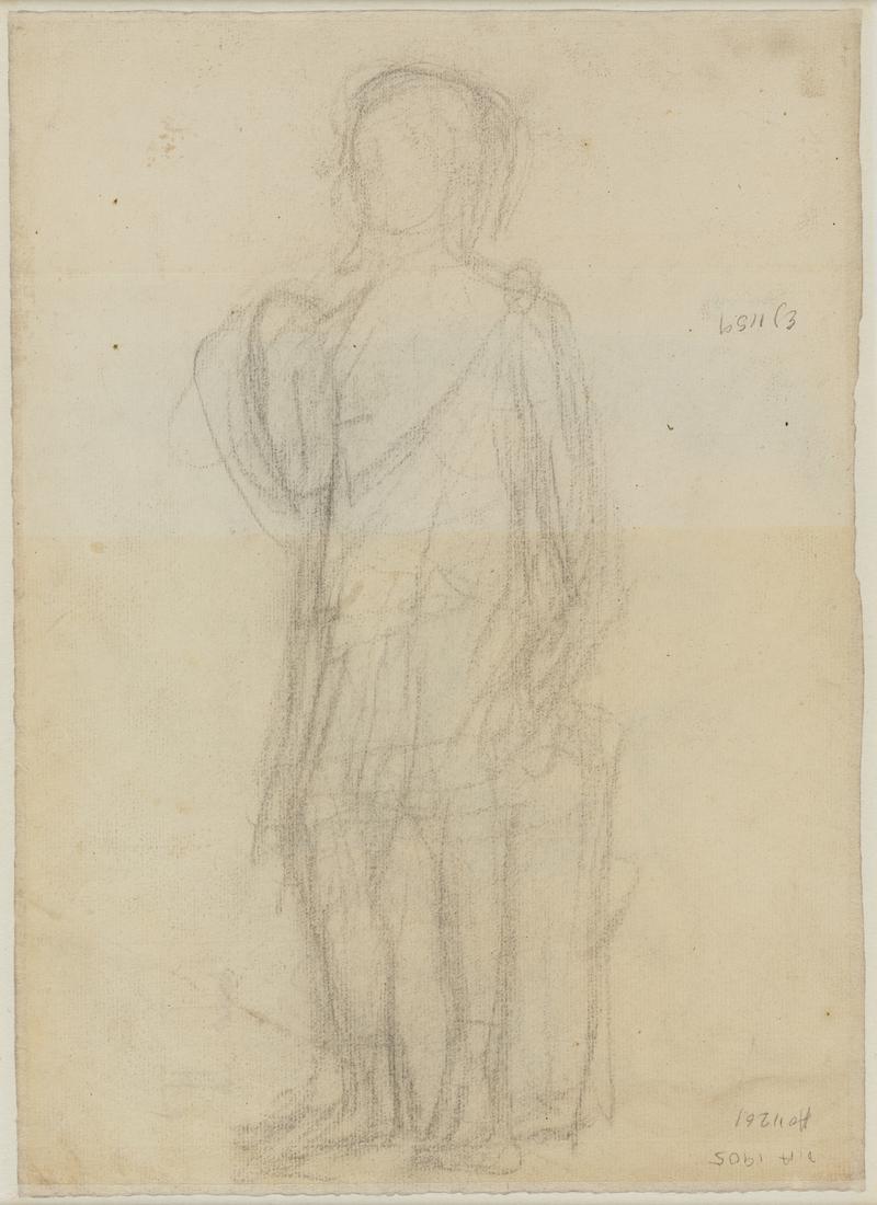 Study for Rodin's 'Death of Alcestis'