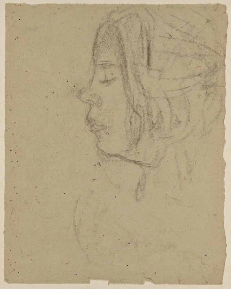 Study of Woman&#039;s Head