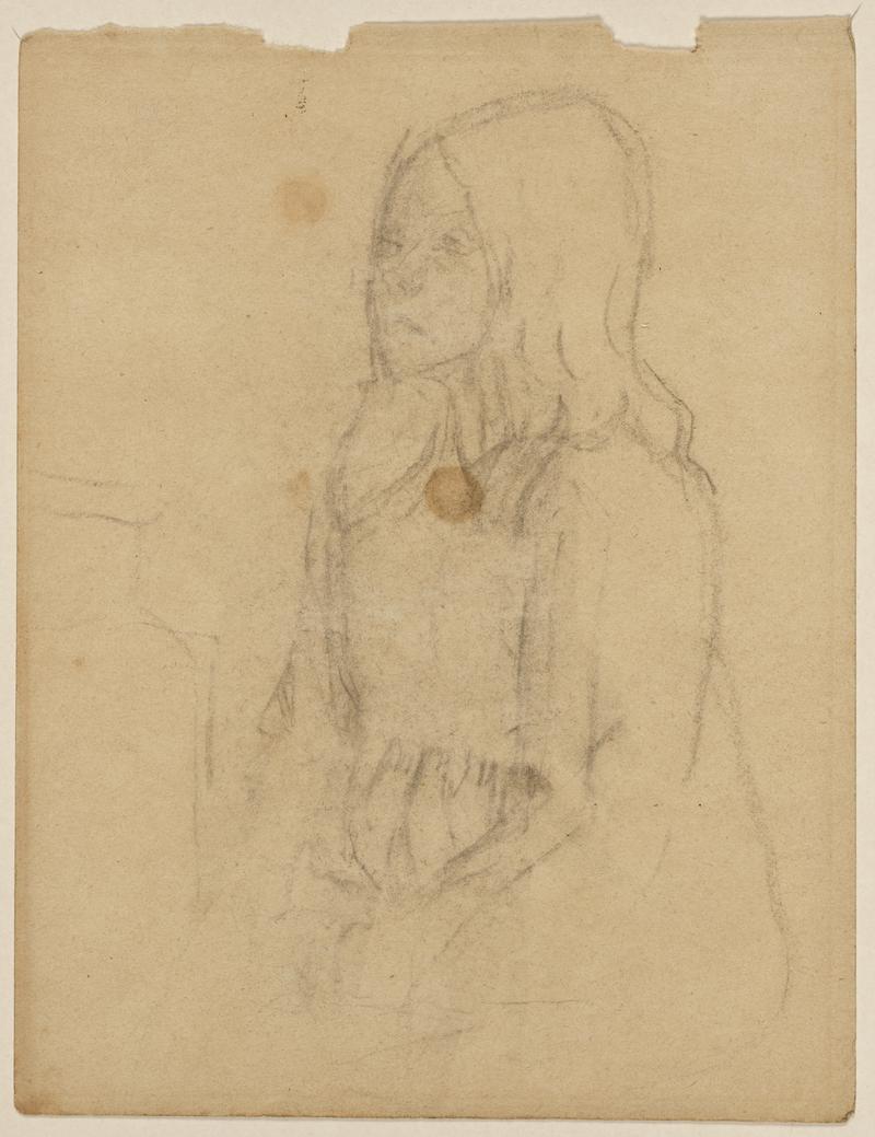 Young Girl Seated