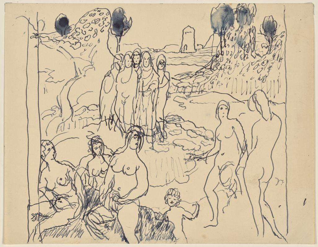 Figures in a Landscape