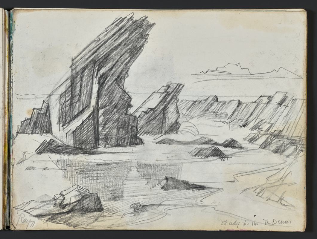 Sketchbook: Albion Bay, Gateholm, Martin's Haven, Kestrel Bay & Te Deum, Preseli Hills