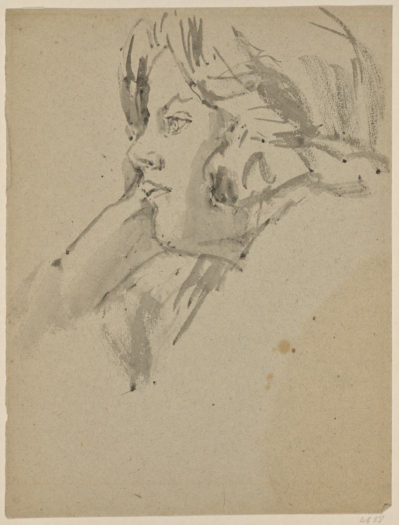 Study of Woman&#039;s Head