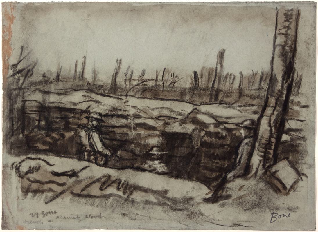 Trench near Mametz Wood