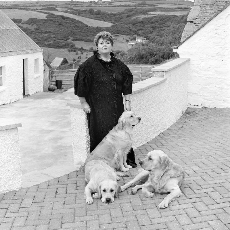 Dame Margaret Price CBE. Photo shot: Home, Moylgrove, 30th September 2002. Place and date of birth: Blackwood 1941. Main Occupation: Opera Singer - Lyric Soprano. First Language: Welsh. Other languages: English, German, French, Italian. Lived in Wales: Always except for working.