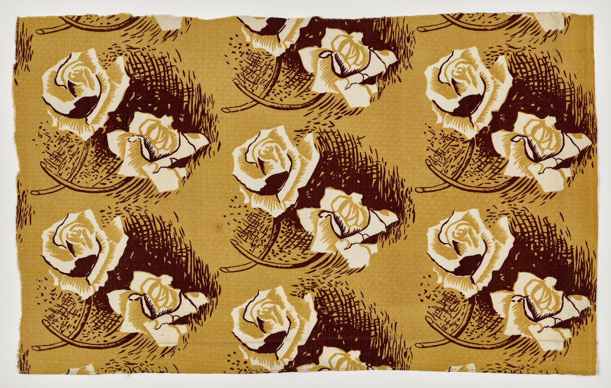 Fabric - Yellow Roses