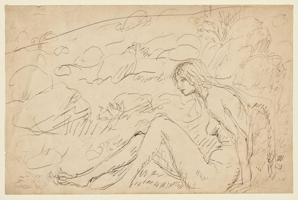 Seated Nude Woman