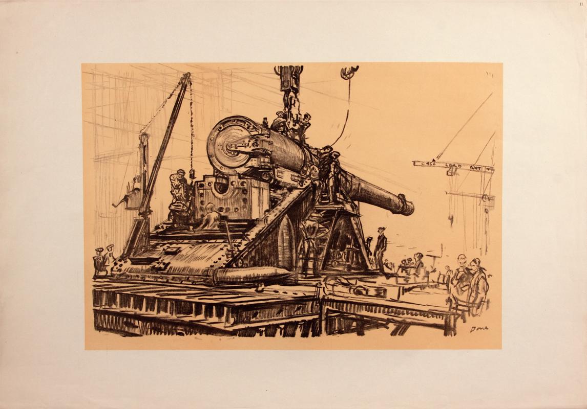 Munition Drawings by Muirhead Bone