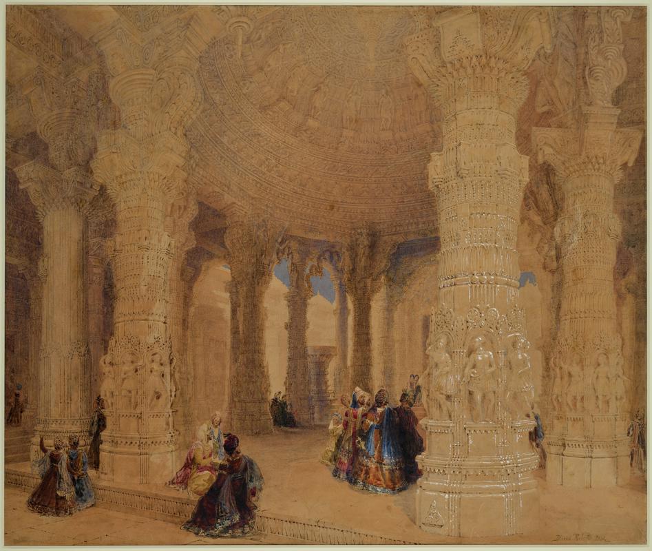 Scene in a Temple