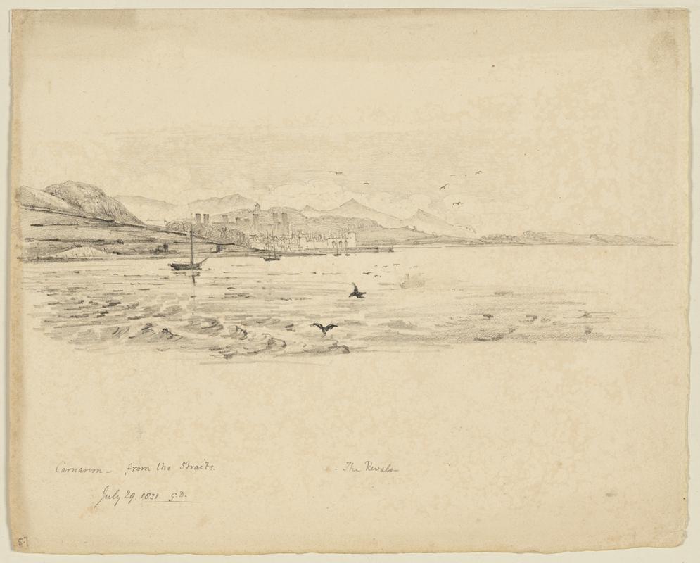 Caernarvon from the Straits