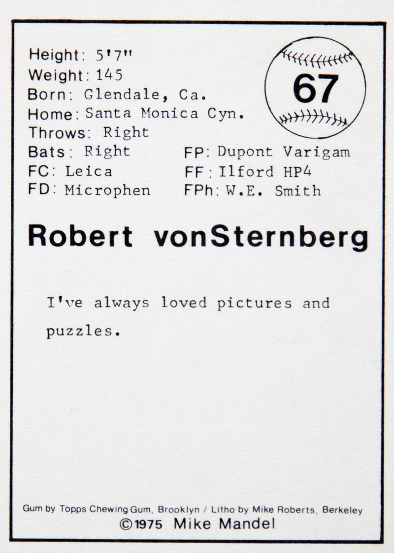 Robert von Sternberg