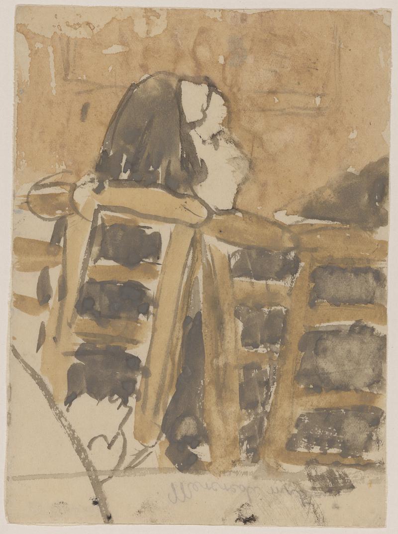 Figure in church