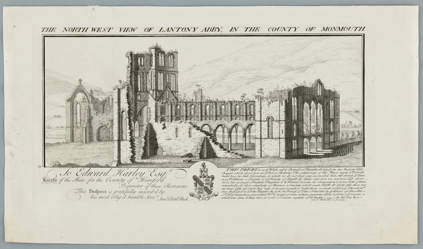 The North West of Llanthony Abbey