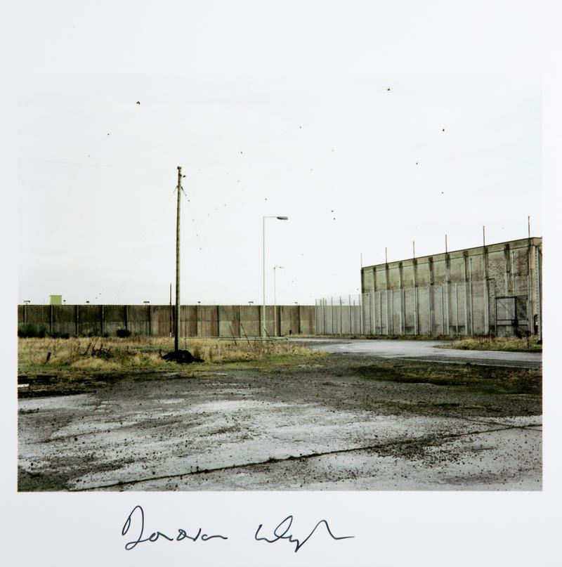 The Maze Prison. Waste ground and sports centre. Northern Ireland