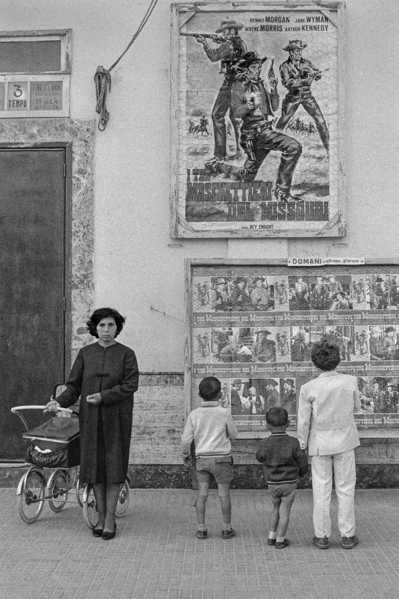 ITALY. Brindisi. The local cinema. 1964.