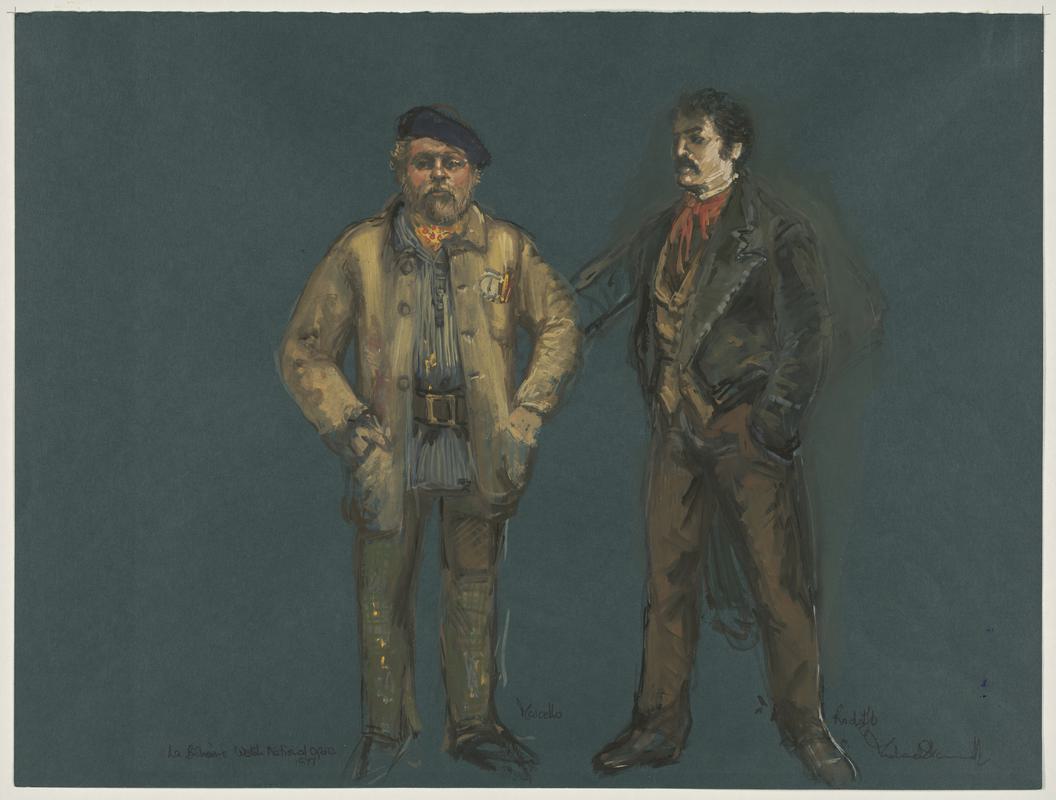 Marcello and Rodolfo, &#039;La Boheme&#039;