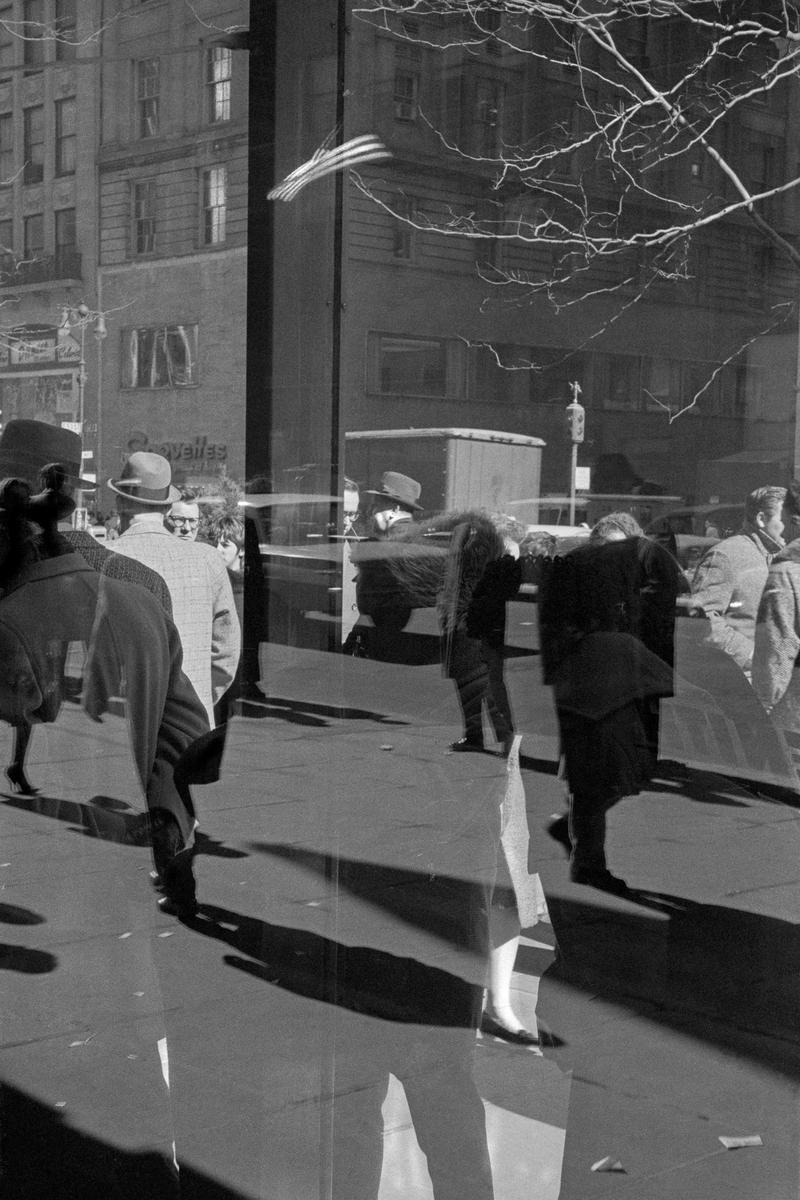 USA. NEW YORK. 5th Avenue New York. Shop window. 1962.