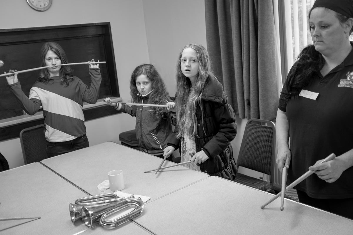 GB. WALES. Tintern. Church Lads&#039; and Girls&#039; Brigade. 2014.