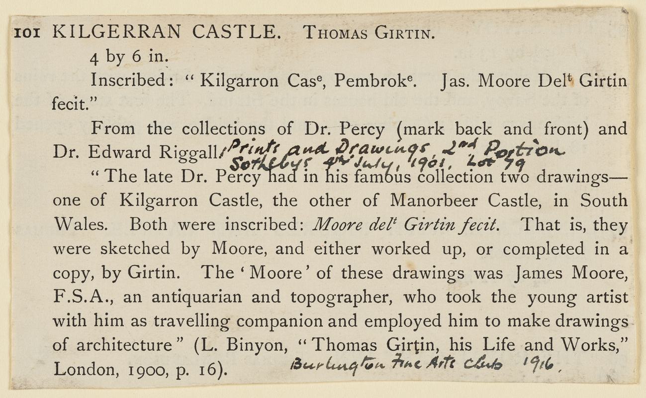 Kilgerran Castle