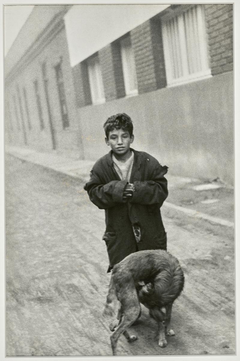 Chile. Santiago. In Santiago there is a vast population vagabond children who beg in the parks, sleep anywhere they can, forming an independent sort of tribe in the middle of the city