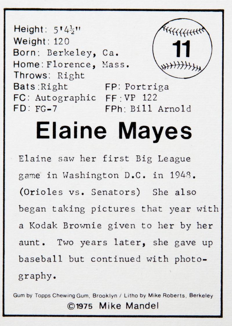 Elaine Mayes