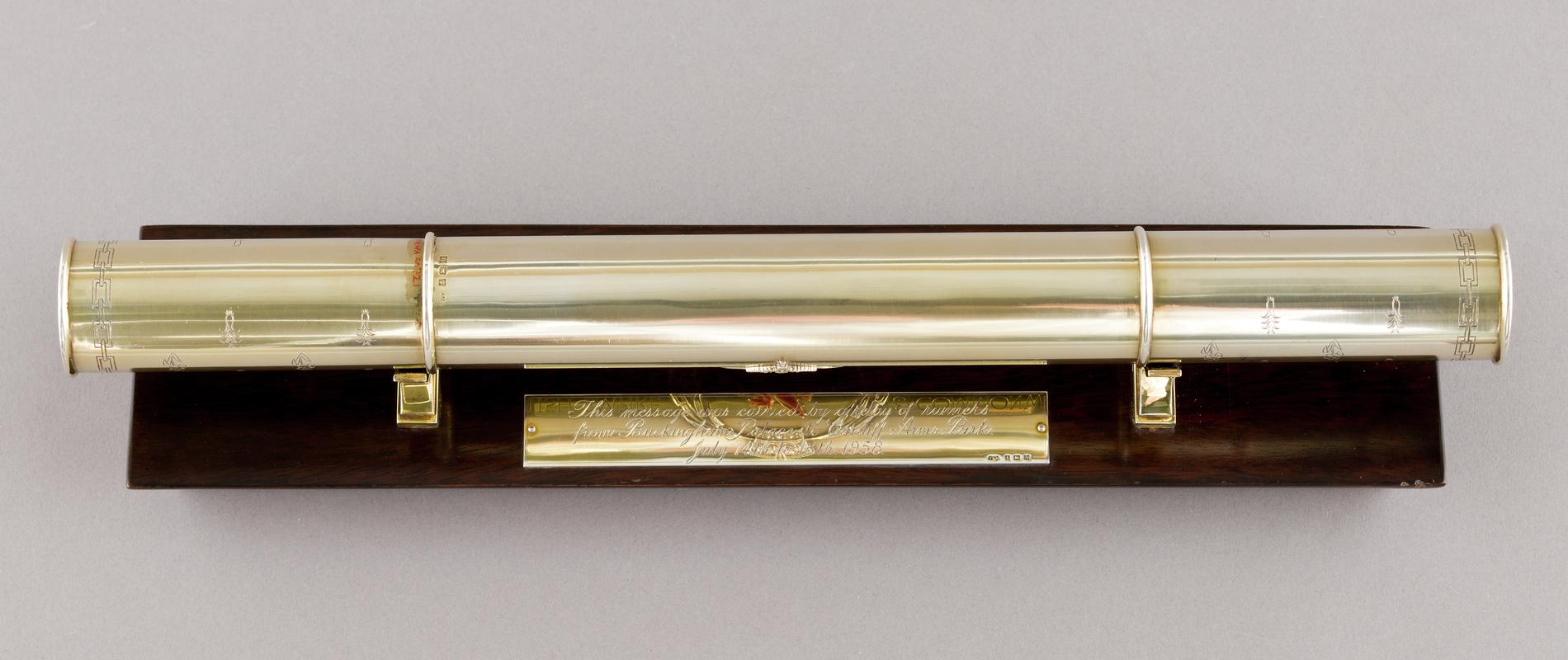 Baton and stand