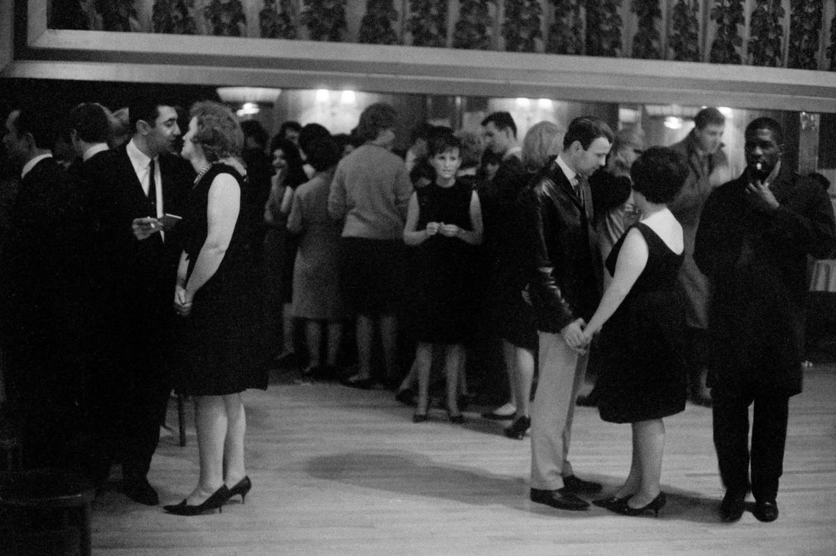 GB. ENGLAND. The Hammersmith Palais. The most famous mass dance hall of the 60&#039;s. Weekend crammed with youth mainly trying to find a girl/boy friend. For its time very multi-cultral. Joe LOSS Orchestra one of the most successful bands of the 50/60&#039;s. Singer Rose BRENNAN. Resident band at the Hammersmith Palais. 1963.