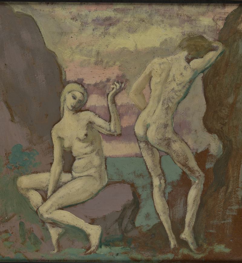 Study of two nudes