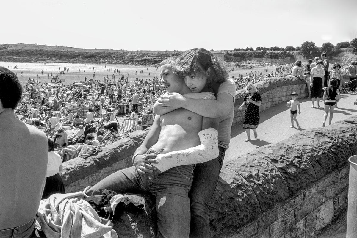 GB. WALES. Barry Island. Julie &amp; Neil. 1981