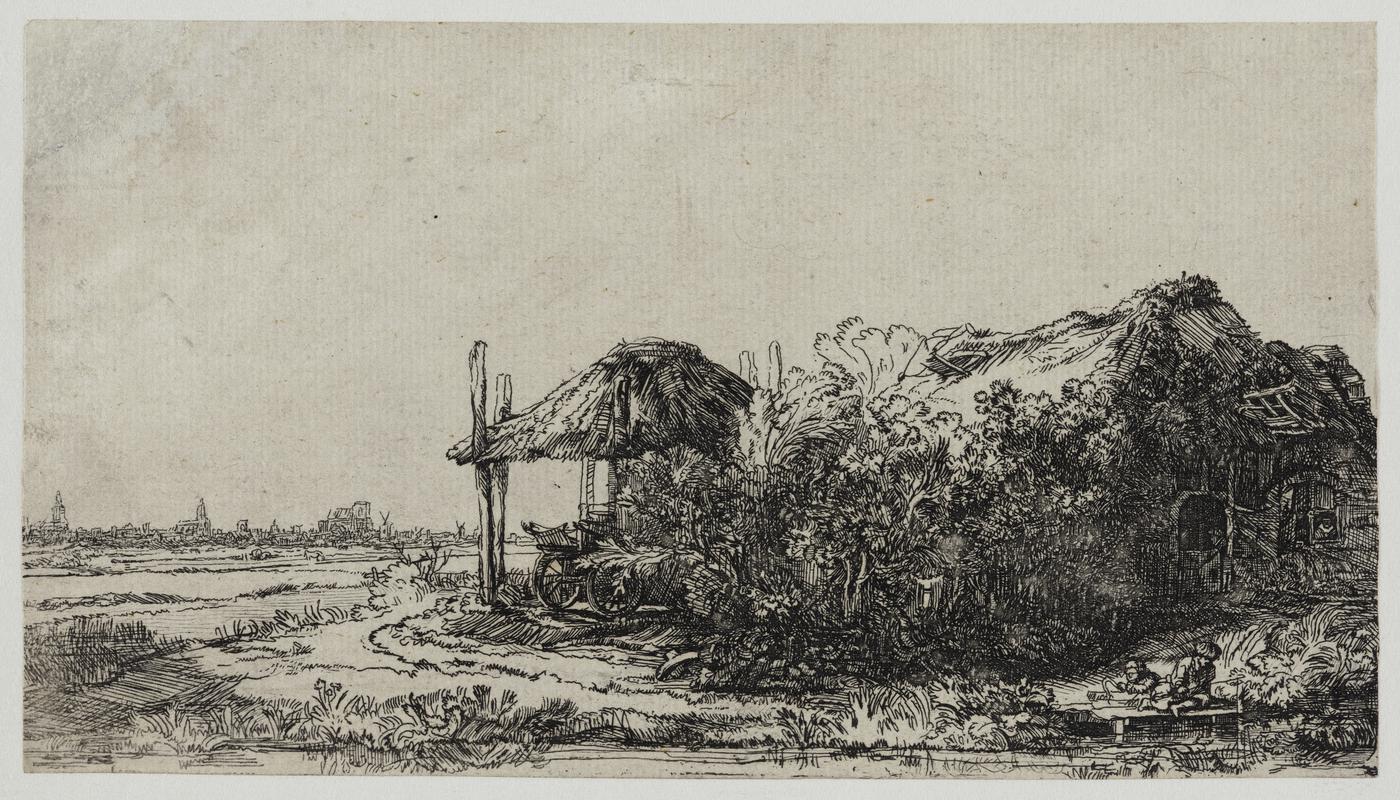 Landscape with a Cottage and a Hay Barn