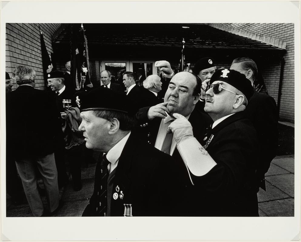 War veterans in Merthyr Tydfil, 1993