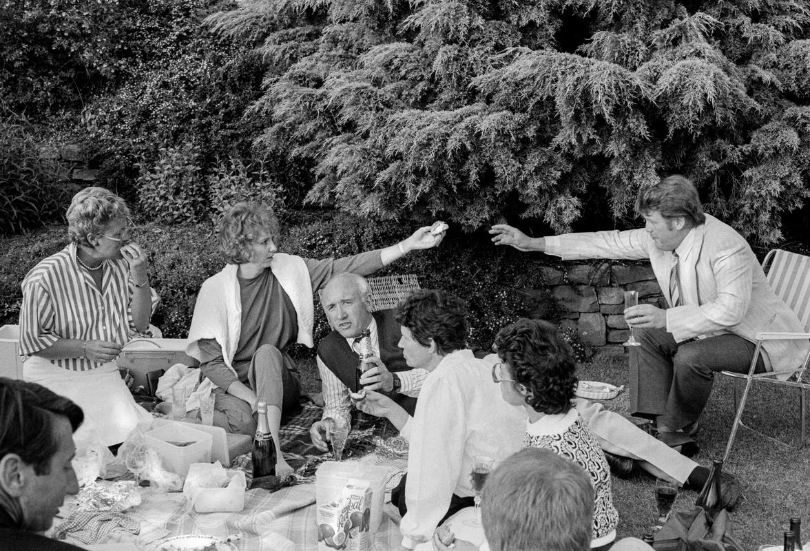 GB. WALES. Abergavenny. Midsummer music in the Garden. Organised by Charles &amp; Joan Price. 1986