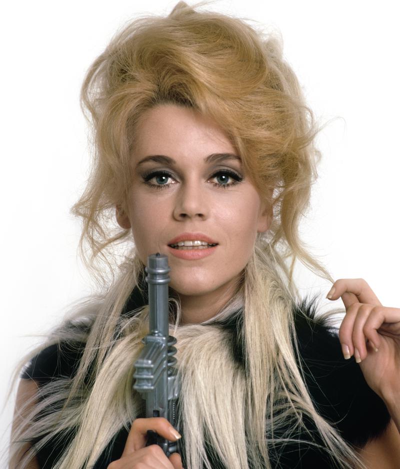 ITALY. ROME. Jane Fonda in Barbarella costume. 1967.