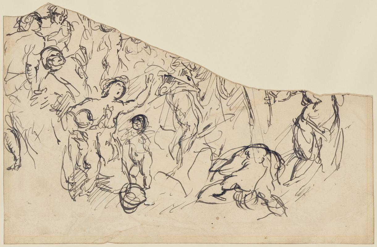 Study for &quot;Moses and the Brazen Serpent&quot;