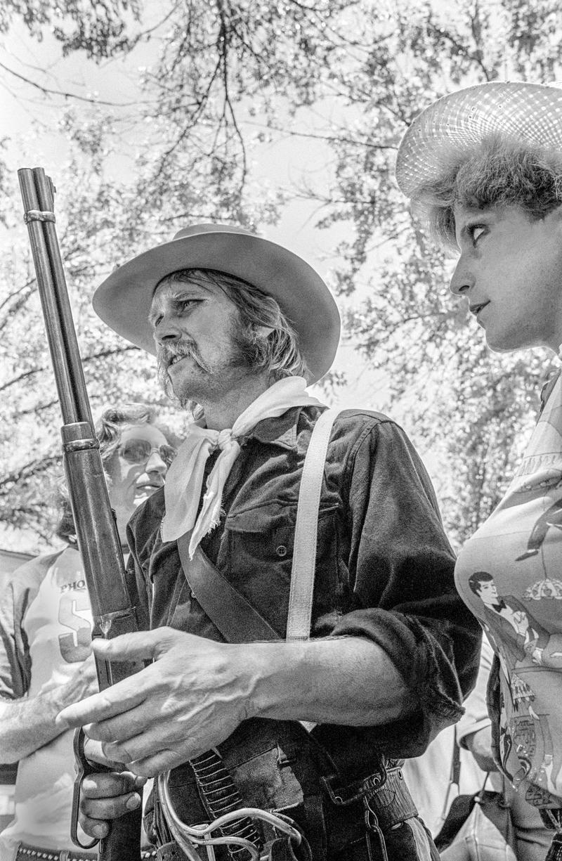 USA. ARIZONA. Prescott. Frontier Days festival. 1980.